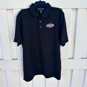 Happy Dad Hard Seltzer Polo Shirt NWT